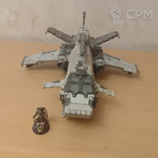 Описание картинки Thunderhawk Gunship гвардии смерти от Garik01 по цене 15 000руб | Свободный Рынок Миниатюр - СРМ