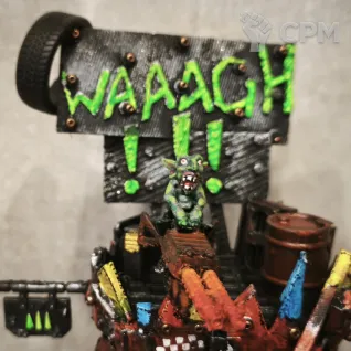 Описание картинки Городок орков от  по цене 2 000руб | Свободный Рынок Миниатюр - СРМ