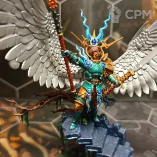 Описание картинки Yndrasta the Celestial Spear от Rembomak по цене 5 000руб | Свободный Рынок Миниатюр - СРМ