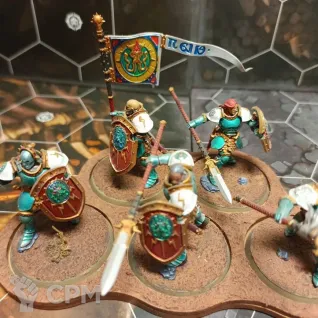 Описание картинки Stormcast Eternals Vindictors от Rembomak по цене 5 000руб | Свободный Рынок Миниатюр - СРМ