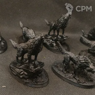 Описание картинки Стая волков от Одинокий волк  по цене 1 000руб | Свободный Рынок Миниатюр - СРМ