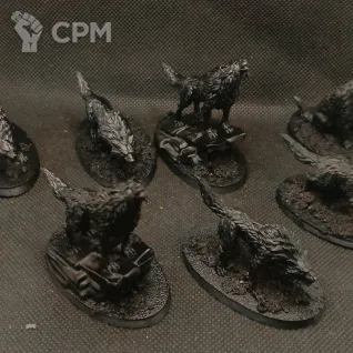 Описание картинки Стая волков от Одинокий волк  по цене 1 000руб | Свободный Рынок Миниатюр - СРМ