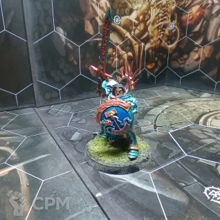 Описание картинки Lord-Celestant Gavriel Sureheart от Rembomak по цене 1 990руб | Свободный Рынок Миниатюр - СРМ