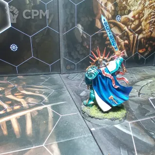 Описание картинки Lord-Celestant Gavriel Sureheart от Rembomak по цене 1 990руб | Свободный Рынок Миниатюр - СРМ