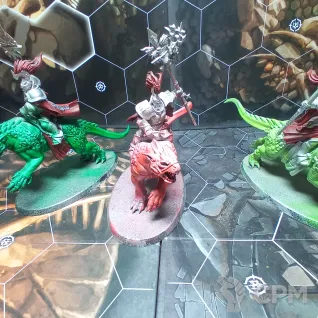 Описание картинки Evocators on Celestial Dracolines от Rembomak по цене 2 990руб | Свободный Рынок Миниатюр - СРМ