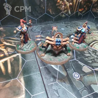 Описание картинки Stormcast Eternals: Celestar Ballista 01 от Rembomak по цене 1 900руб | Свободный Рынок Миниатюр - СРМ