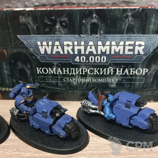 Описание картинки Space marines outriders от Grib по цене 2 500руб | Свободный Рынок Миниатюр - СРМ