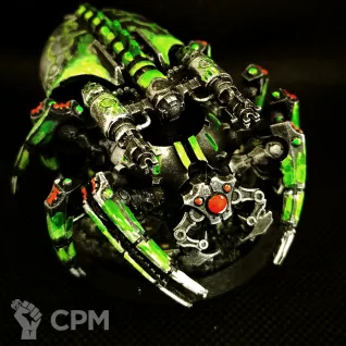 Описание картинки Necrons Canoptek Spyder от  по цене 2 000руб | Свободный Рынок Миниатюр - СРМ