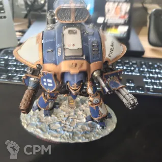 Описание картинки Imperial Knight Crusader от kotik по цене 10 000руб | Свободный Рынок Миниатюр - СРМ