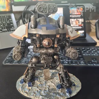 Описание картинки Imperial Knight Crusader от kotik по цене 10 000руб | Свободный Рынок Миниатюр - СРМ