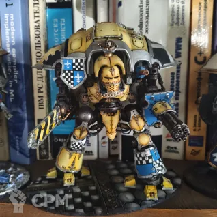 Описание картинки Imperial Knight Warden от kotik по цене 5 000руб | Свободный Рынок Миниатюр - СРМ