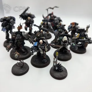 Описание картинки Deathwatch Kill Team Cassius от Zversh по цене 25 000руб | Свободный Рынок Миниатюр - СРМ