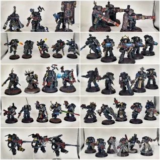 Описание картинки Армия Deathwatch (Караул Смерти) ~3200 очков – готова к бою! от BARABAS по цене 100 000руб | Свободный Рынок Миниатюр - СРМ