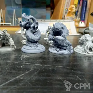 Описание картинки Вселенная D&amp;D от Nok по цене 25 000руб | Свободный Рынок Миниатюр - СРМ