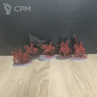 Описание картинки Blood knight от MaksuT по цене 4 000руб | Свободный Рынок Миниатюр - СРМ