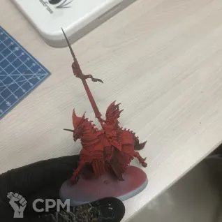 Описание картинки Blood knight от MaksuT по цене 4 000руб | Свободный Рынок Миниатюр - СРМ