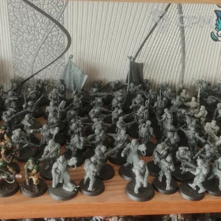 Описание картинки Full army Astra militarum от MaelKoth по цене 225 000руб | Свободный Рынок Миниатюр - СРМ