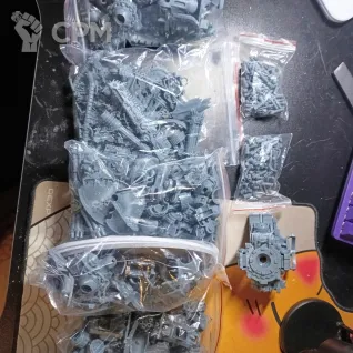 Описание картинки Армия Chaos Knights от User45749 по цене 28 000руб | Свободный Рынок Миниатюр - СРМ