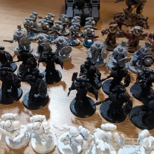 Описание картинки Армия Space Wolves от User45749 по цене 16 500руб | Свободный Рынок Миниатюр - СРМ