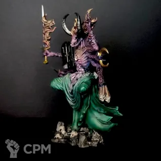 Описание картинки Baphomet Sorcerer от Настя-Маркер по цене 1 000руб | Свободный Рынок Миниатюр - СРМ