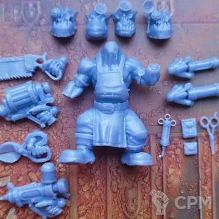 Описание картинки Ork boyz medik от StaleWarsoff по цене 400руб | Свободный Рынок Миниатюр - СРМ