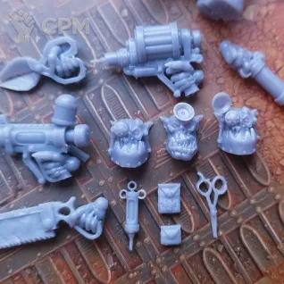 Описание картинки Ork boyz medik от StaleWarsoff по цене 400руб | Свободный Рынок Миниатюр - СРМ