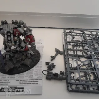Описание картинки Grey knights nemesis dreadknight от Aboba12r по цене 4 500руб | Свободный Рынок Миниатюр - СРМ