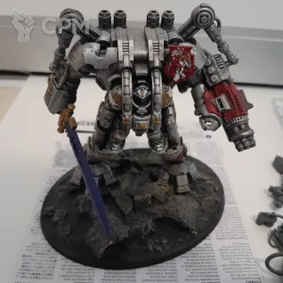 Описание картинки Grey knights nemesis dreadknight от Aboba12r по цене 4 500руб | Свободный Рынок Миниатюр - СРМ