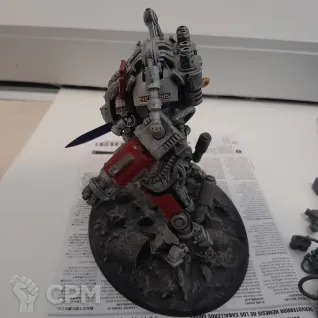 Описание картинки Grey knights nemesis dreadknight от Aboba12r по цене 4 500руб | Свободный Рынок Миниатюр - СРМ