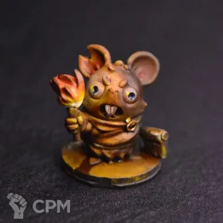 Описание картинки Что увидела мышь от Greatundead по цене 1 250руб | Свободный Рынок Миниатюр - СРМ