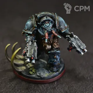 Описание картинки Терминатор хаоса от Greatundead по цене 1 750руб | Свободный Рынок Миниатюр - СРМ