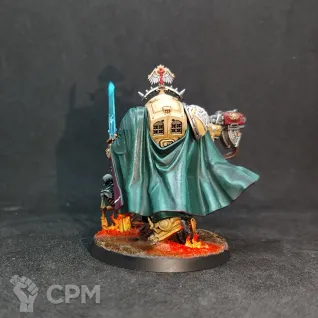 Описание картинки Belial, Grand Master of The Deathwing от Иван Усатюк по цене 7 000руб | Свободный Рынок Миниатюр - СРМ