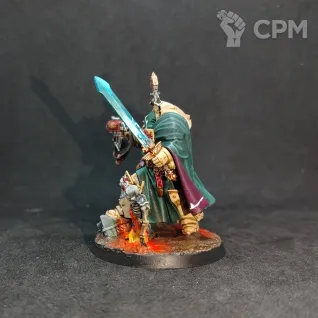 Описание картинки Belial, Grand Master of The Deathwing от Иван Усатюк по цене 7 000руб | Свободный Рынок Миниатюр - СРМ