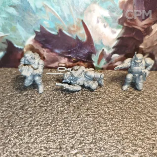 Описание картинки Cadian heavy weapons squad от ChikaiTowana по цене 3 200руб | Свободный Рынок Миниатюр - СРМ