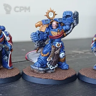Описание картинки Marneus Calgar with Victrix Honour Guard от Dimka005 по цене 5 000руб | Свободный Рынок Миниатюр - СРМ
