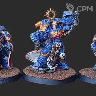 Описание картинки Marneus Calgar with Victrix Honour Guard от Dimka005 по цене 5 000руб | Свободный Рынок Миниатюр - СРМ