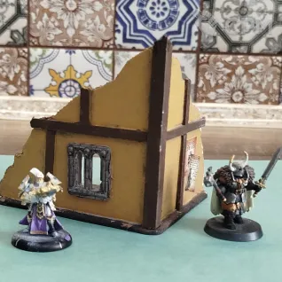 Описание картинки Mordheim ruin №11 от EpicFailTabletop по цене 300руб | Свободный Рынок Миниатюр - СРМ