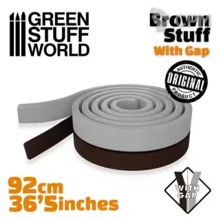 Описание картинки Brown Stuff 36″ (with gap) Алюминиевая шпатлевка 92 см от Fle94 по цене 2 200руб | Свободный Рынок Миниатюр - СРМ