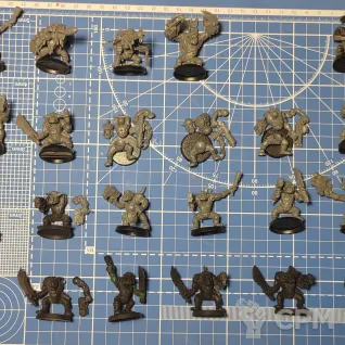 Описание картинки Ork boyz от NikUt по цене 3 000руб | Свободный Рынок Миниатюр - СРМ