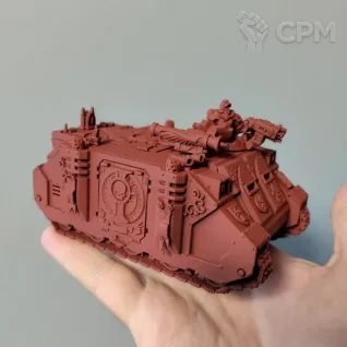 Описание картинки Adepta Sororitas Rhino от RTBR по цене 3 500руб | Свободный Рынок Миниатюр - СРМ