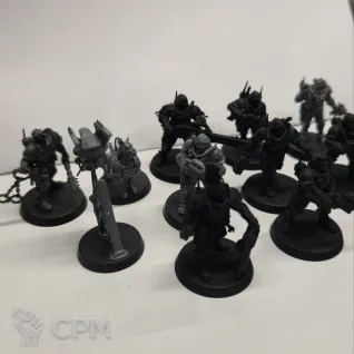 Описание картинки Kill Team Adeptus Arbites Exaction Squad от MagMund по цене 4 500руб | Свободный Рынок Миниатюр - СРМ
