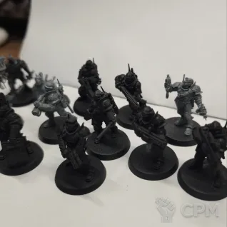 Описание картинки Kill Team Adeptus Arbites Exaction Squad от MagMund по цене 4 500руб | Свободный Рынок Миниатюр - СРМ