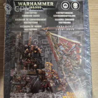 Описание картинки Vostroyan Command Squad от Zversh по цене 12 000руб | Свободный Рынок Миниатюр - СРМ