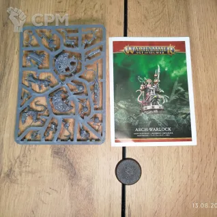 Описание картинки Arch-Warlock от Pers по цене 2 800руб | Свободный Рынок Миниатюр - СРМ