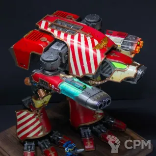 Описание картинки Warhound Titan Legio Atarus от Jhony James по цене 30 000руб | Свободный Рынок Миниатюр - СРМ