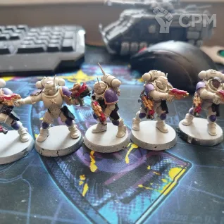 Описание картинки Primaris infiltrators от comissaire по цене 1 000руб | Свободный Рынок Миниатюр - СРМ