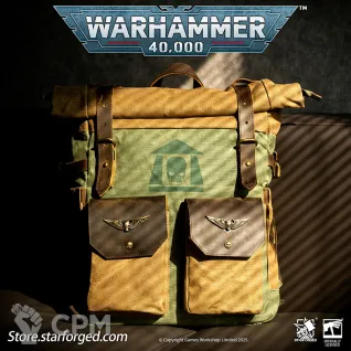 Описание картинки Cadia Support Backpack MK.Ⅲ Рюкзак Кадианца Модель 3 от Fle94 по цене 7 565руб | Свободный Рынок Миниатюр - СРМ