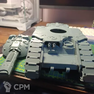 Описание картинки Glaive Super-Heavy Special Weapons Tank от ABATt по цене 2 700руб | Свободный Рынок Миниатюр - СРМ