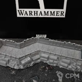 Описание картинки Wall of Martyrs: Imperial Defence Line от Fle94 Miniatures по цене 3 600руб | Свободный Рынок Миниатюр - СРМ