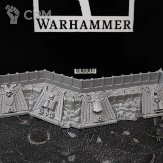 Описание картинки Wall of Martyrs: Imperial Defence Line от Fle94 Miniatures по цене 3 600руб | Свободный Рынок Миниатюр - СРМ